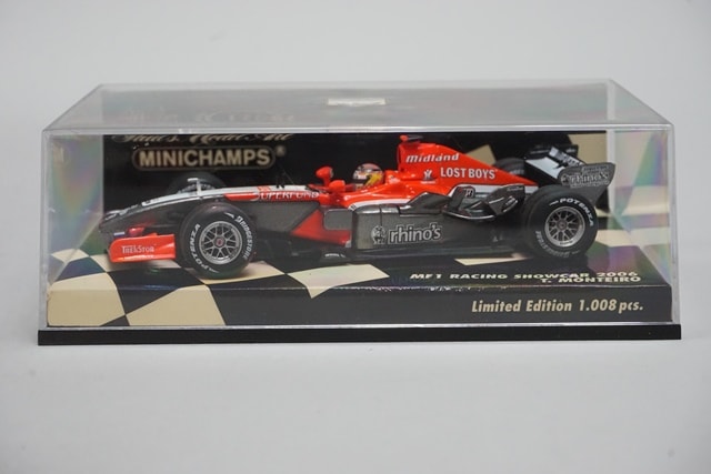 1:43 MINICHAMPS 400060088 MF1 Racing Show Car 2006 #18 T.Monteiro model car