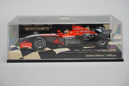 1:43 MINICHAMPS 400060088 MF1 Racing Show Car 2006 #18 T.Monteiro model car