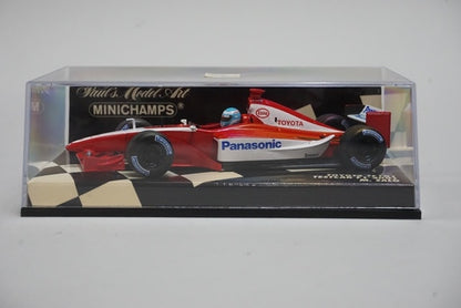 1:43 MINICHAMPS 400010224 Toyota TF101 Test Car F1 2001 M.Salo