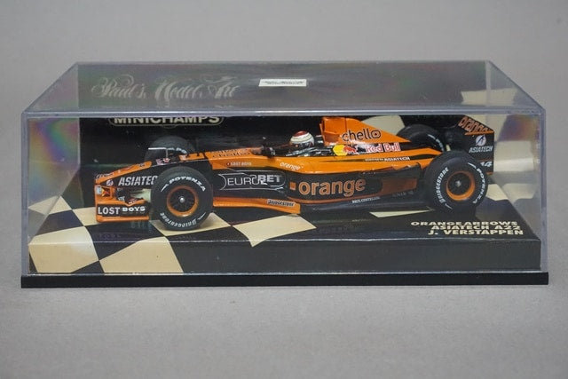 1:43 MINICHAMPS 400010014 Orange Arrows AsiaTech A22 #14 J.Verstappen model car