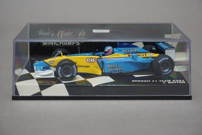 1:43 MINICHAMPS 400020015 Renault F1 Team R202 #15 J. Button model car