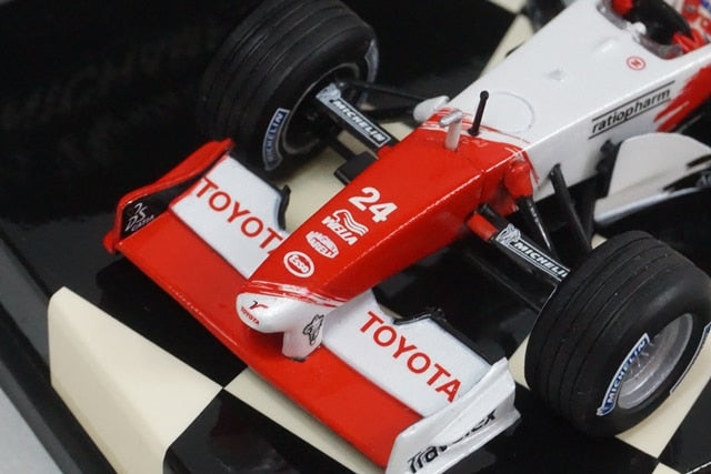 1:43 MINICHAMPS 400020024 Panasonic Toyota Racing TF102 #24 M.Salo model car