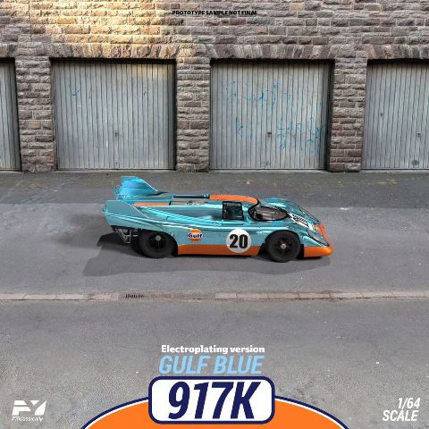 FY64067 Finclassically 1:64 Porsche 917K GULF BLUE #20