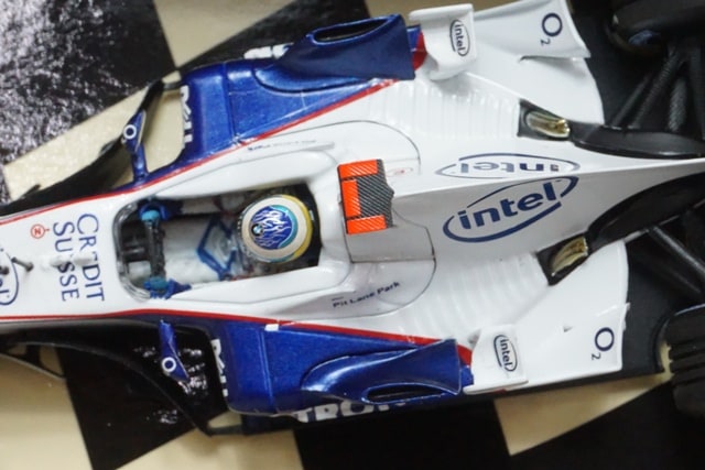 1:43 MINICHAMPS 400060016 BMW Sauber F1.06 2006 #16 N. Heidfeld model car