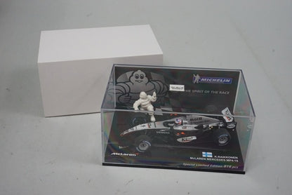 1:43 MINICHAMPS Michelin Custom McLaren Mercedes MP4-19 #6 K. Raikkonen