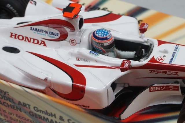 1:43 MINICHAMPS 403060292 KYOSHO Custom Honda Super Aguri F1 Show Car 2006 #22 Takuma Sato