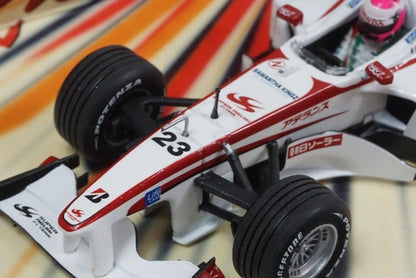 1:43 MINICHAMPS 403060293 KYOSHO Custom Honda Super Aguri F1 Car '6 #23
