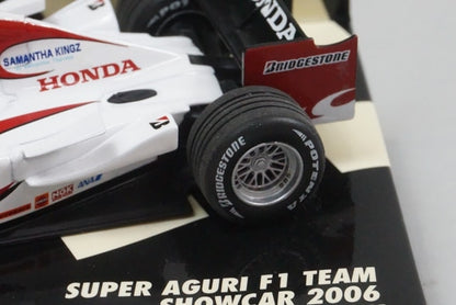 1:43 MINICHAMPS 400060193 Honda Super Aguri F1 Team Show Car 2006 #23 F.Montagny