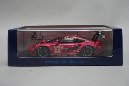 1:43 SPARK S8766 Porsche 911 RSR-19 Iron Dames LM 24H 2023 #85 model car