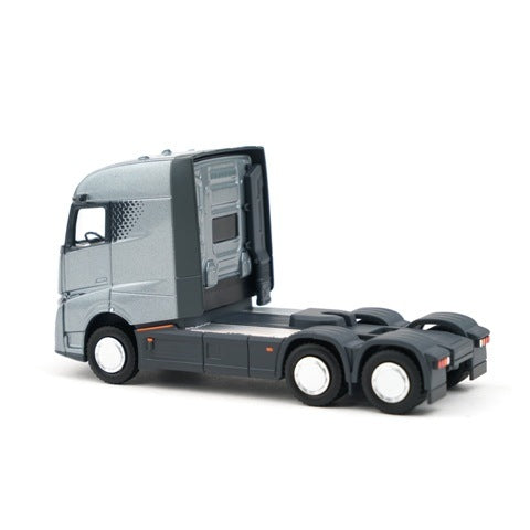[ Pre-order ] CH004-5 拓意 XCARTOYS 1:64 Geely YangCheng XingHan H Silver Geely Farison Homtruck (Trailer Head) Metallic Gray