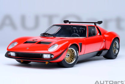 [ Pre-order ] 79171 AUTOart 1:18 Lamborghini Miura SVR Jota Red