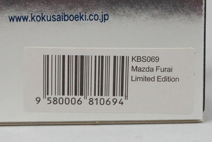1:43 SPARK KBS069 Mazda Furai Matte Black model car