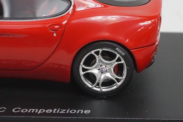 1:43 SPARK KBS023 Alfa Romeo Alfa 8C Competizione Red model car