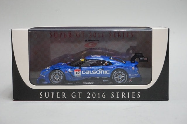 1:43 EBBRO 45398 Nissan Calsonic Impul GT-R Super GT GT500 Fuji Rd.2 2016 #12