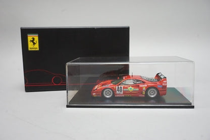 1:43 EBBRO 43952 Redline Custom Taisan Star Card Ferrari F40 JGTC 1995 #40