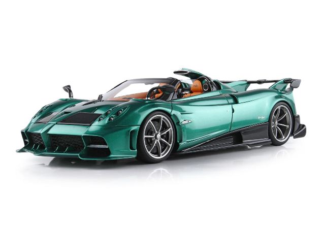 [ Pre-order ] P18250A BBR 1:18 Pagani Imola Roadster Verde Rio *Clear case included