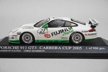 1:43 MINICHAMPS 403056221 Porsche 911 GT3 Carrera Cup 2005 #21 model car