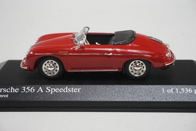 1:43 MINICHAMPS 430065540 Porsche 356 A Speedster 1956 Dark Red model car