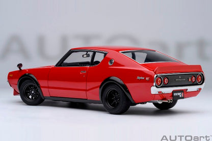 [ Pre-order ] 77468 AUTOart 1:18 Nissan Skyline 2000GT-R (KPGC110) Tuned Version Red