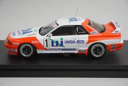 1:43 HPI 8610 Nissan Unisia Jex Skyline GT-R JTC Suzuka 1993 #1 model car