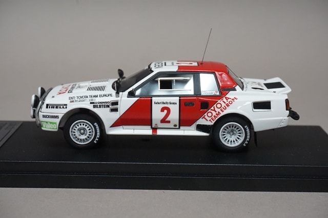 1:43 HPI 8936 Toyota Celica Twin Cam Turbo Safari 1986 #2 model car