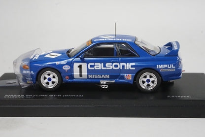 1:43 KYOSHO 03225C Nissan Skyline GT-R (BNR32) Calsonic #1 model car