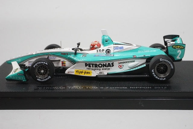 1:43 EBBRO 44855 Petronas Team Tom's Formula Nippon 2012 #2 model car