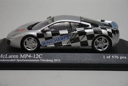 1:43 MINICHAMPS 533133023 McLaren MP4-12C 2011 Nuremberg Toy Fair 2012 model car