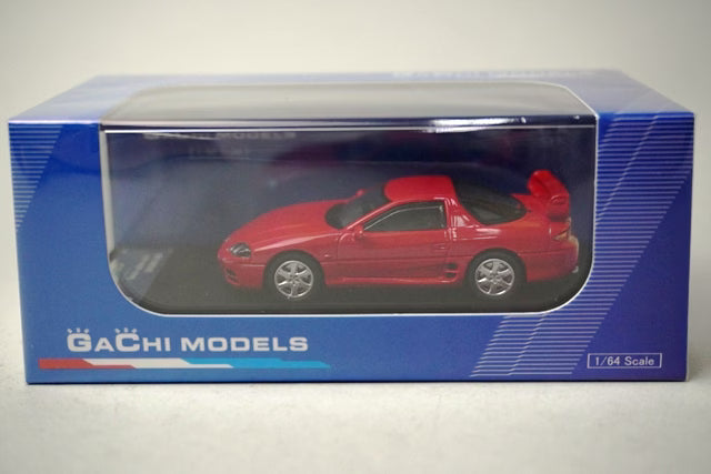 GM64001RE GaChi Models 1:64 Mitsubishi GTO (1998) 3000GT Red