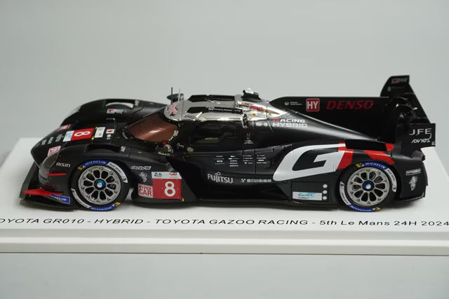 1:43 SPARK S9116 Toyota GR010 Hybrid Gazoo Racing LM 24h 5th 2024 #8