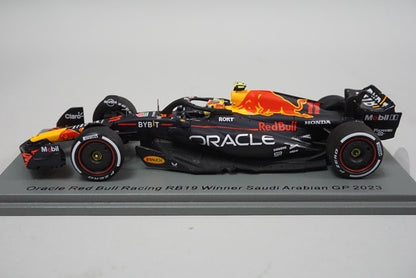 1:43 SPARK S8570 Oracle Red Bull Racing RB19 Saudi Arabia GP Winner 2023 #11 Sergio Perez