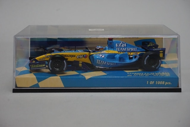 1:43 MINICHAMPS 403050025 China Custom Renault F1 Team R25 Chinese GP 2005 #5 F.Alonso