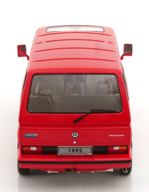 [ Pre-order ] KKDC180142 KK scale 1:18 VW Volkswagen Bus T3 Multivan 1992 Limited Last Edition Red