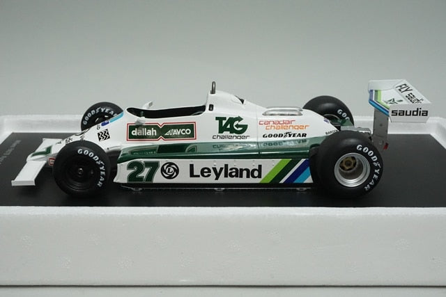 1:18 Spark 18S117 Williams FW 07B World Champion 1980 #27 A.Jones