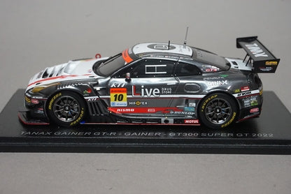 1:43 SPARK SGT047 Nissan TANAX GAINER GT-R GT300 Super GT 2022 #10 Ryuichiro Tomita Riki Okusa Yusuke Shiotsu model car
