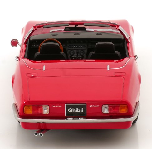 [ Pre-order ] KKDC181301 KK scale 1:18 Maserati Ghibli Spyder 1970 red