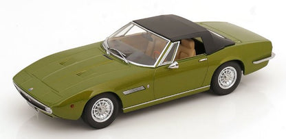 [ Pre-order ] KKDC181302 KK scale 1:18 Maserati Ghibli Spyder 1970 light green-metallic