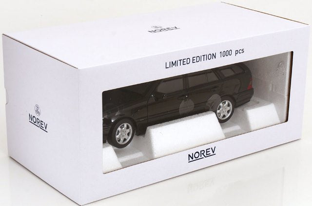 [ Pre-order ] 183387 NOREV 1:18 Mercedes C-Klasse W202 Estate 1997 Black Metallic (Modellissimo Custom Order)