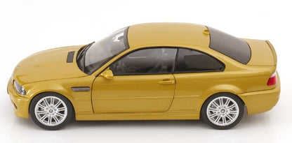 [ Pre-order ] 183000 NOREV 1:18 scale BMW M3 CSL E46 2000 Yellow Metallic MODELISSIMO custom order