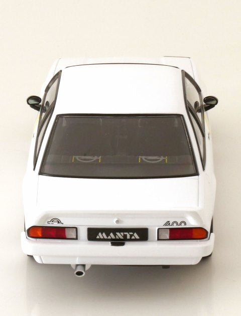 [ Pre-order ] 183302 NOREV 1:18 Opel Manta 400 1982 White MODELISSIMO Custom Order