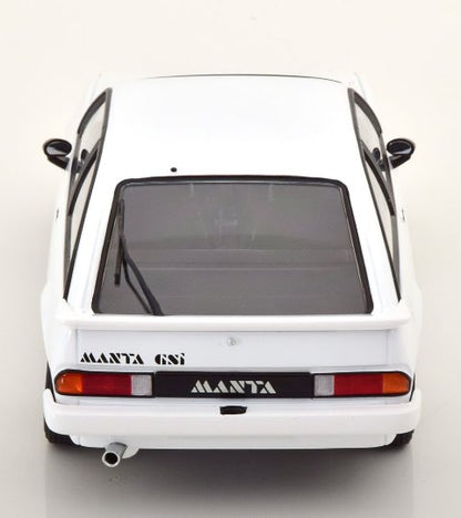 [ Pre-order ] 183316 NOREV 1:18 Scale Opel Manta CC GSI 1984 White MODELISSIMO Custom Order