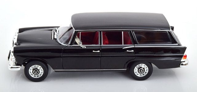 [ Pre-order ] 183708 NOREV 1:18 Mercedes 200 Universal W110 1966 Black (Modelissimo Custom Order)