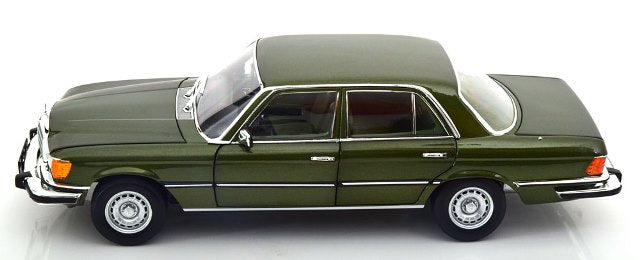[ Pre-order ] 183972 NOREV 1:18 Mercedes 350 SE W116 US Version 1973 Dark Green Metallic (Modellissimo Custom Order)
