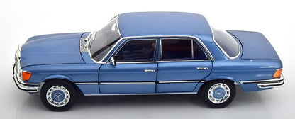 [ Pre-order ] 183971 NOREV 1:18 Scale Mercedes 350 SE W116 1973 Light Blue Metallic (Modellissimo Custom Order)
