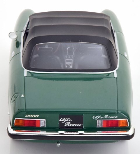 [ Pre-order ] 187881 NOREV 1:18 Scale Alfa Romeo 2000 Spider 1978 with Removable Softtop, Green, Custom Order from MODELISSIMO