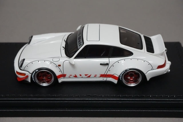 1:43 Ignition model IG2520 Porsche RWB 964 White model car