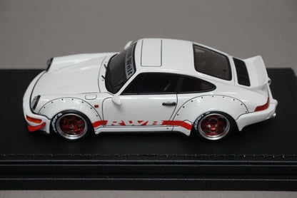 1:43 Ignition model IG2520 Porsche RWB 964 White model car