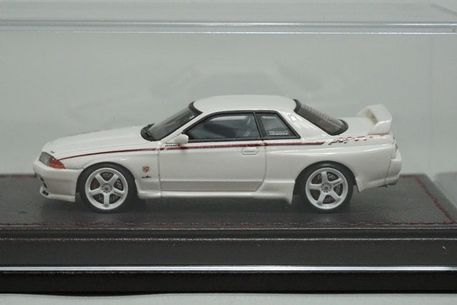 1:64 ignition ｍodel IG2688 Nissan Skyline GT-R Nismo (R32) White model car
