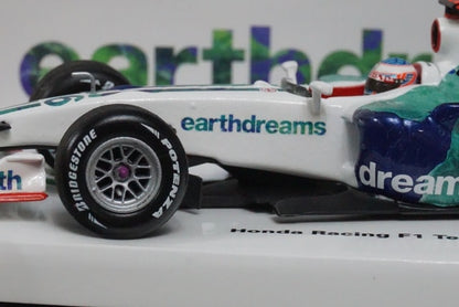 1:43 MINICHAMPS Kyosho Honda Racing F1 Team Show Car 2008 #16 J. Button model car