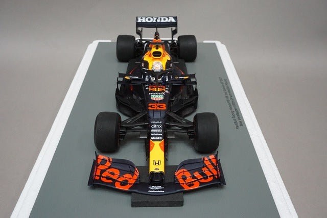 1:18 Spark 18S593 Red Bull Racing Honda RB16 Spanish GP 2nd 2021 #33 M.Verstappen